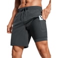 thumbnail image 1 of Shorts CRZ YOGA para Hombre 2 en 1 para Correr 18 cm con Forro y Bolsillos, 1 of 6