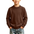 thumbnail image 5 of KICILVS Girls Knit Sweater Long Sleeve Crew Neck Jumper Tops Cute Fall Winter Knit Cozy Knitted Warm Soft Sweater Pullover 1-3 Years, 5 of 9