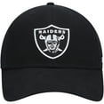 thumbnail image 2 of Toddler '47 Black Las Vegas Raiders Basic MVP Adjustable Hat, 2 of 4