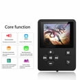 thumbnail image 4 of fashionhome Mini Music Player with 1.8 Inch TFT Screen Portable Button Control Digital MP3 FM Sound Recorder, Black, 4 of 9