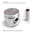 thumbnail image 4 of Piston Ring Kit +0.25mm For Honda Rebel Ca250 Cmx250x, 4 of 7