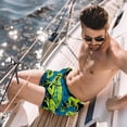 thumbnail image 2 of luoweisi Men's Beach Shorts Quick Dry Swim Trunks with Mesh Lining Frog L, 2 of 5