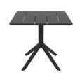 thumbnail image 7 of Compamia Paris Square Table 31 inch Black, 7 of 7