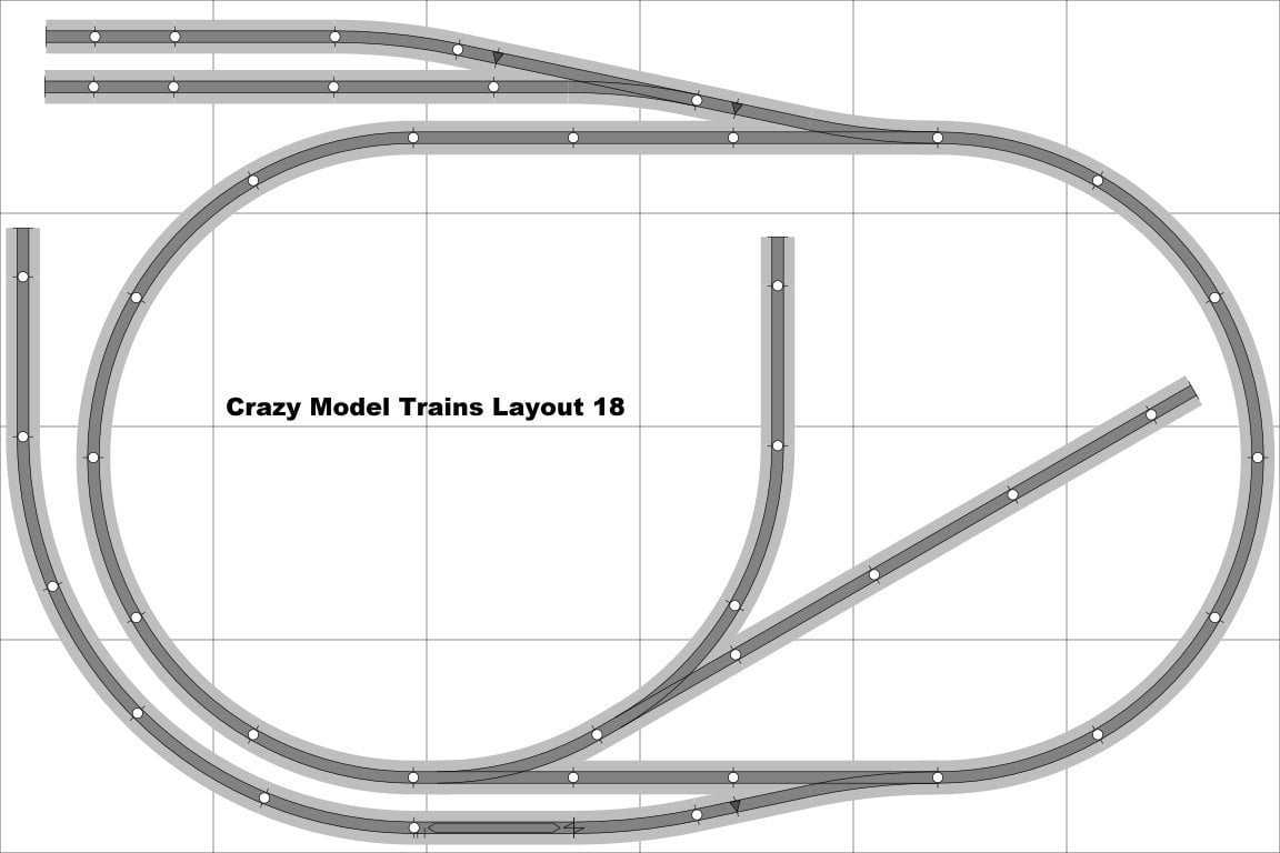 Train Layout #001 Dcc Bachmann Ho Ez Track (ns) Nickel Silver - 4' X 8 FD6