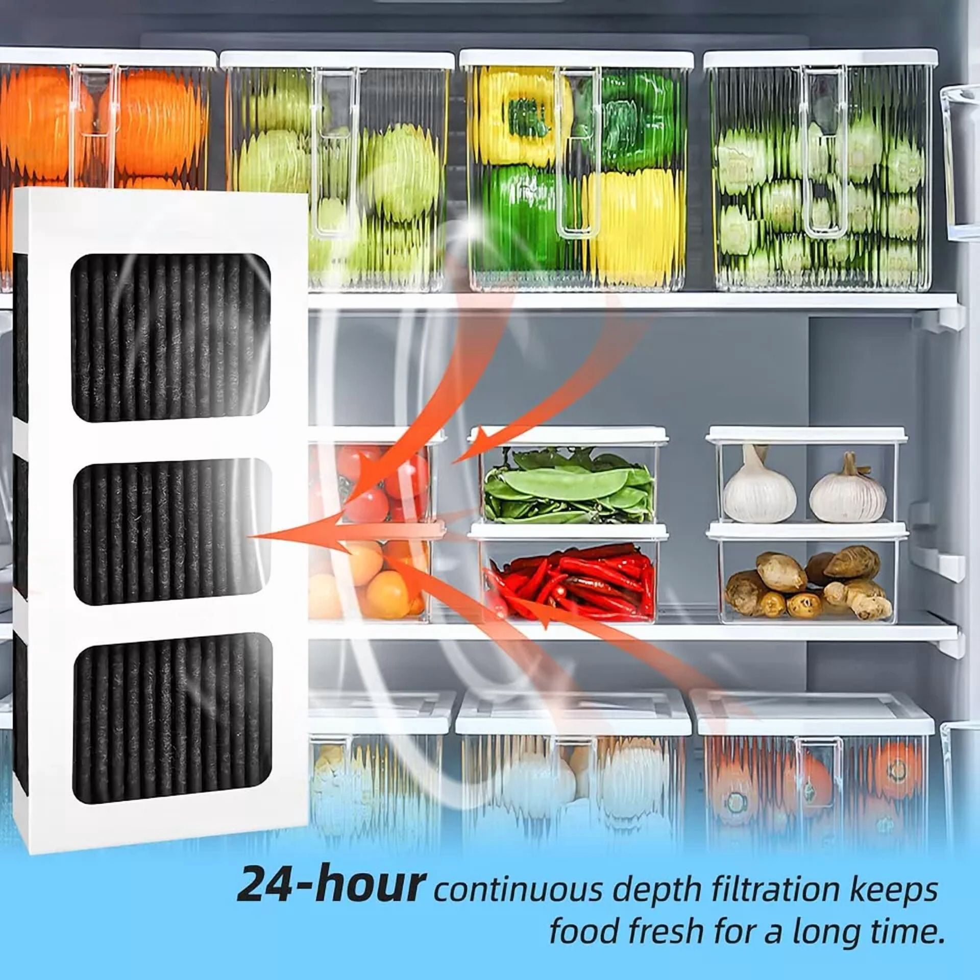 12 Pack Refrigerator Air Filter For Frigidaire Pureair Ultra 2 Pure Air Ultra 2