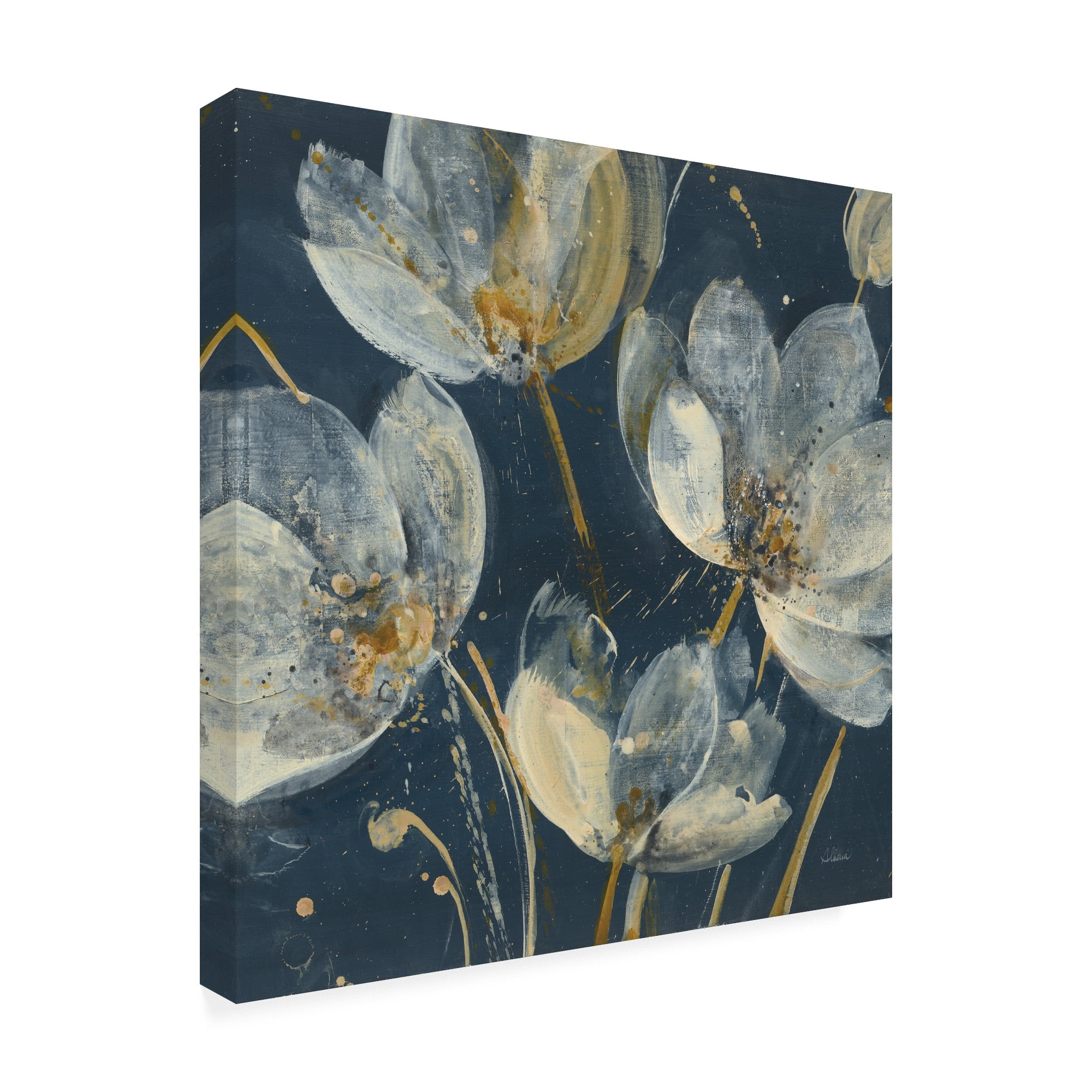Trademark Fine Art 'Translucent Garden Floral' Canvas Art by Albena Hristova