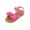 AA388-Rose, variant on Girls Sandals Toddler Summer Dress Shoes Gladiator Beach Flat Sandals(AA306 White/6M)