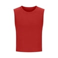 thumbnail image 5 of Yourumao Athletic Tank Tops for Girl Cut Out Crewneck Sleeveless Shirts Solid Lightweight Casual Tanks for Summer Activewear 4-15 Year, 5 of 9