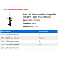 thumbnail image 2 of Front Left Strut Assembly - Compatible with 2016 - 2020 Nissan Maxima 2017 2018 2019, 2 of 2