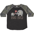 thumbnail image 3 of Inktastic Big Bro Boys Elephant Brother Announcement Boys Toddler T-Shirt, 3 of 5
