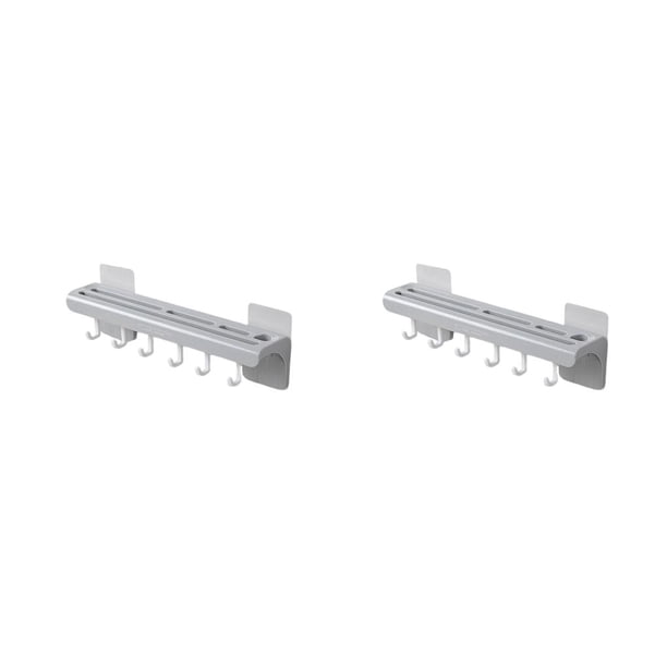Soporte de almacenamiento Kearding Estante Multifuncional Gris 2Conjunto