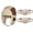 Brown, variant on Zando Kids Winter Trapper Hat Set with 2 Bear Windproof Masks Ages 6-13 Brown