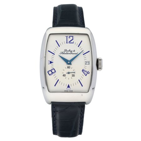 Dubey & Schaldenbrand Aerodyn Elegance Tonneau Leather Automatic Men's Watch