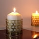 thumbnail image 2 of Portavelas de alambre para velas pequeñas, ideal para salas de estar, bodas y fiestas. L, 2 of 9