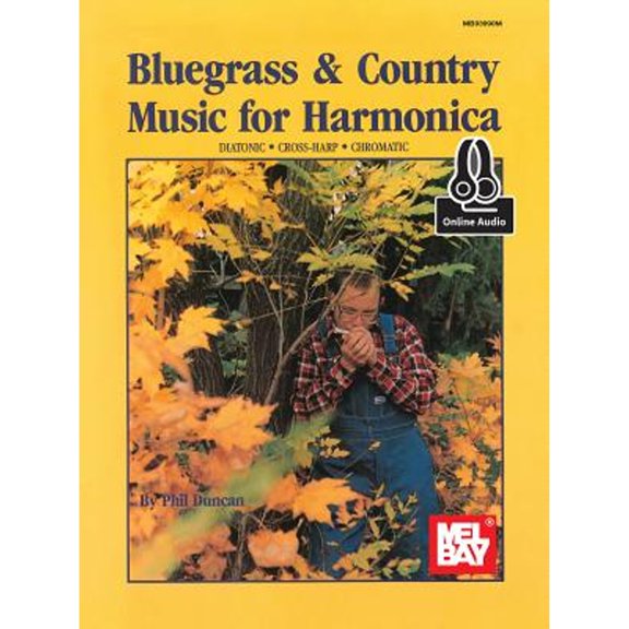 Pre-Owned Bluegrass & Country Music for Harmonica (Paperback) by Duncan Phil