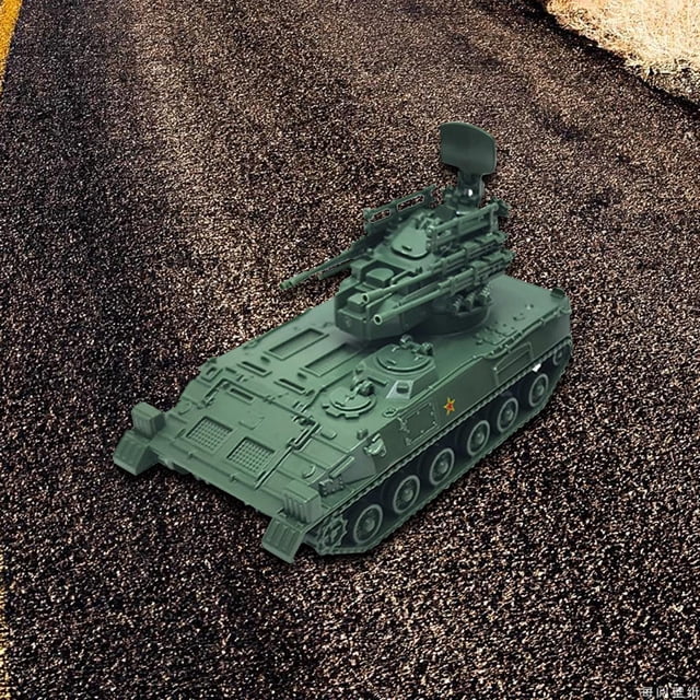 Vehículos a escala 1/72 CUTICAT Tanques en miniatura verde