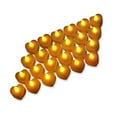 thumbnail image 2 of 24 Pieces Fake Tealight Candles Battery Operated Tea Lights Ornament Small Desktop Adornment Lighting Ornaments for Scene Layout Type 6, 2 of 7