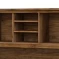 thumbnail image 6 of Somerset 72W L Desk with Hutch & File Cabinet in Fresh Walnut - Engineered Wood, 6 of 10