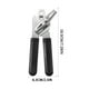 thumbnail image 3 of Abrelatas Abrelatas portátil Abrelatas de acero inoxidable Abrelatas de cocina Cuchillo para enlatar Abrelatas, 3 of 9