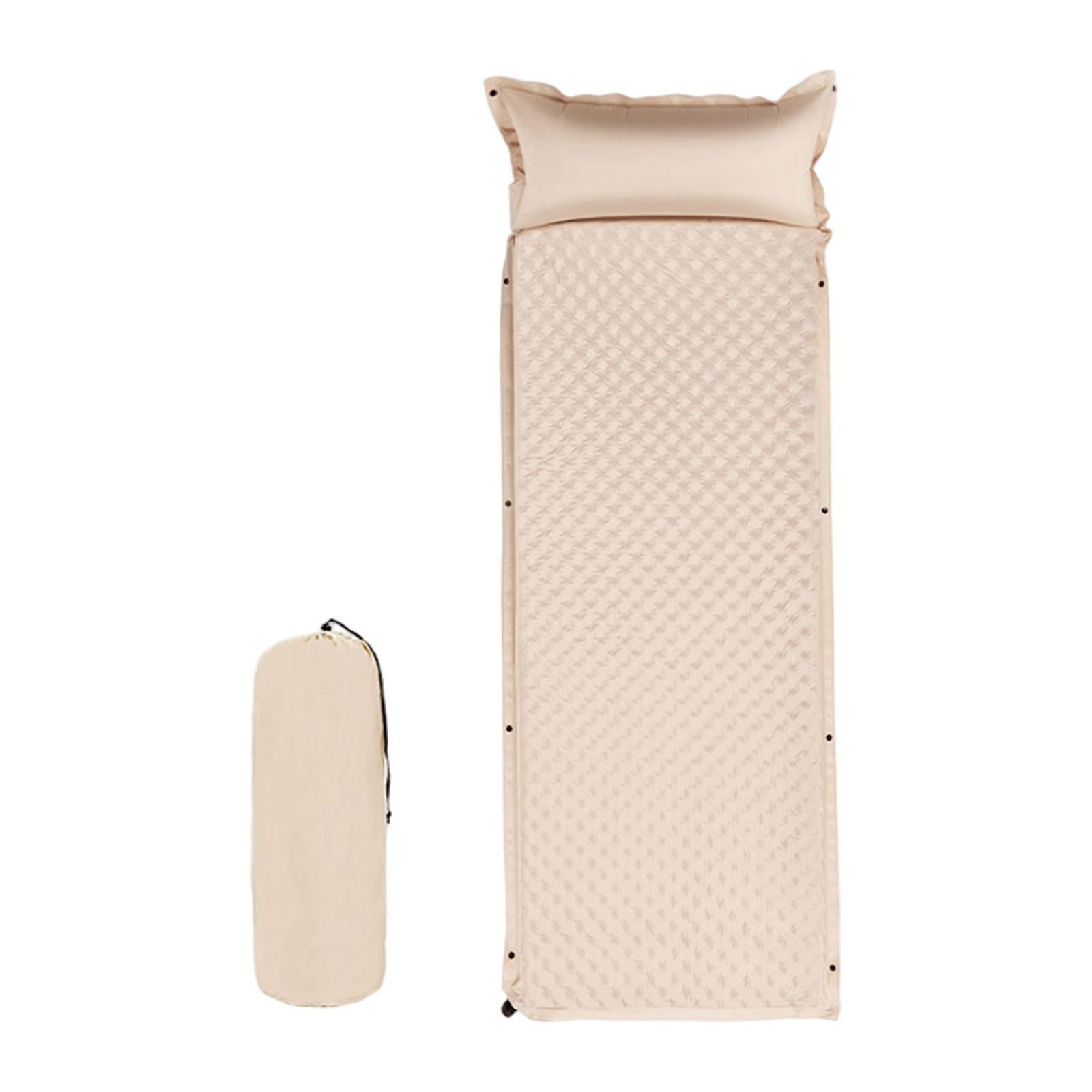 simhoa Automatic Inflatable Mattress, Self Inflating Air Mattress, Waterproof Lightweight Inflatable Bed for Tent Backpacking Hiking for 1 Person