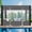 Grey with Zipper, variant on SHANNA Heavy Duty Waterproof Clear Tarps Curtain Thicken PVC Tarps Curtains with Grommets for Patio, Pergola, Porch, Gazebos, Balcony