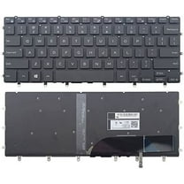 New US Black Backlit English Laptop Keyboard (Without Frame) Replacement for Dell Precision 5520 M5520 Light Backlight