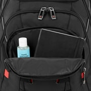 Samsonite Tectonic Nutech Carrying Case Rugged (Backpack) for 11 to 17 Notebook, Tablet, Water Bottle, Umbrella, Card, Accessories, Black