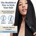 thumbnail image 2 of Plancha de pelo BIO IONIC 10X para alisar el cabello, 1 amatista suave, 2 of 7