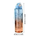 Bouteille Isotherme 1000 Ml – Anti-fuite, Filtre à Thé, Sangle Portable, Idéale Pour Le Sport, Le Vélo, Le Bureau Ou L'école