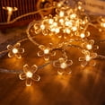 thumbnail image 5 of NWOKYZGH Fairy Lights Christmas Decorative Flower String Lights, Cherry Flower Decorations Novelty Light for Party, Patio, Wedding, Home and Garden, 5 of 6