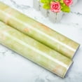 thumbnail image 4 of LELINTA 23.6'' x 40'' or 23.6'' x 197'' Marble Pattern Water-resistant Moistureproof Removable Self Adhesive Wallpaper Peel & Stick PVC Wall Stickers for Living Room Bathroom Kitchen Countertop, 4 of 5