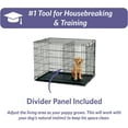 thumbnail image 4 of Newly Enhanced iCrate Dog Crate with Leak-Proof Pan, Secure Door & Portable Design for Small Dogs, 4 of 8