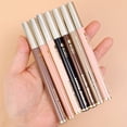 thumbnail image 4 of Delineador de ojos líquido ultrafino, sombra de ojos con brillo de diamante, maquillaje negro, marrón, duradero, resistente al agua, delineador de ojos de secado rápido, lápiz cosmético, 4 of 5