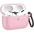 thumbnail image 1 of Airpods Pro Étui de Protection, AIMTYD Étui en Silicone avec Porte-Clés pour Apple Airpods Pro Étui Hommes Femmes [LED avant Visible]-Rouge, 1 of 6