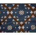 thumbnail image 4 of oneOone Tissu Polyester Lycra Imprimé Ikat Tourbillon au Mètre 56 Pouces de Large, 4 of 4