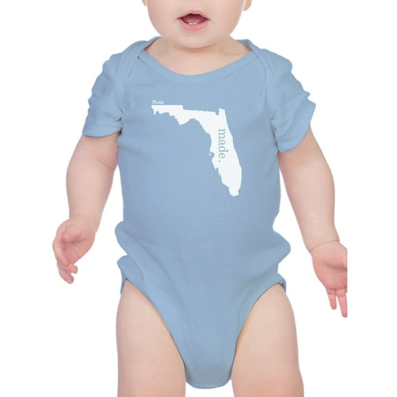 Made In Florida Bodysuit Infant -Smartprints Designs,  18 Months