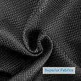 thumbnail image 3 of Black Shower Curtain 180 X 180cm, Black Waffle Shower Curtain, Fabric Shower Curtain With Waffle Weave, Hotel Quality Bathroom Shower Curtains (black), 3 of 5