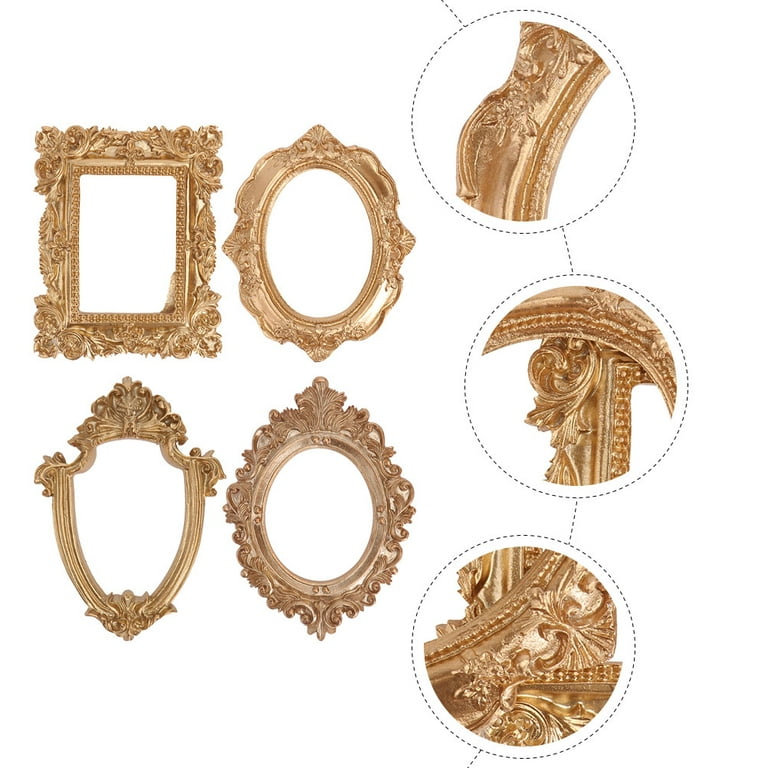 Mini Gold Frame Embellishments