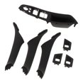 thumbnail image 1 of 7 Piezas de Accesorios de Botón de Interruptor de Elevación de Ventana de Coche Moldura de Decoración de Cubierta Negro Zulema Marco del interruptor de elevación de la ventana, 1 of 8