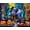 Haunted Halloween Party, variant on Springbok 1000 Piece Enchanted Cat Jigsaw Puzzle for Adults
