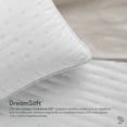 thumbnail image 4 of Set de 7 Piezas Edredón Ligero y Sábanas Matrimonial Dreamlab, Colcha para Cualquier Temporada, Hipoalergénica, Diseño Trébol Blanco, Beige, 4 of 10