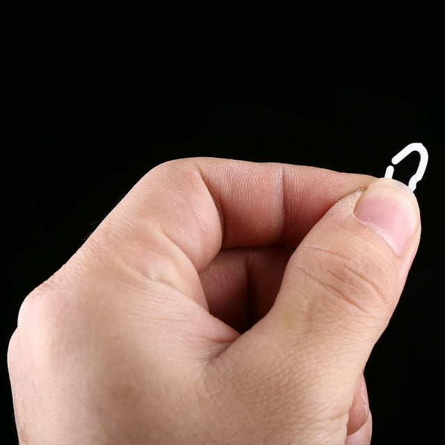 50 Anillos de Pico de Pollo, Anillos de Presión para Aves de Corral Anti Picoteo, Sin Bloqueo de la Visión, Adecuados para Pollos enjaulados, Hechos de Plástico Seguro