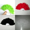 thumbnail image 4 of Hand Held Soft Feather Fan Burlesque 20S Flapper Wedding Ladies Fancy Dress, 4 of 4
