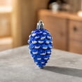 thumbnail image 7 of Christmas Tree Faux Pinecone Ornaments Set of 5, Glitter Hanging Faux Pine Cone Ornaments for for Xmas Tree Decor, 7 of 7