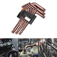 thumbnail image 2 of 9Pack Hex Wrench Set Screwdriver Allen Key Double-End L Type Hexagon Spanners Metric Hand Tools, 2 of 8