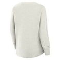 thumbnail image 3 of Women's Fanatics Heather Gray Kansas City Chiefs Oversized Hometown Pullover Sweatshirt, 3 of 3