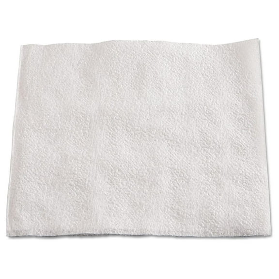 BWK8310 12 in. x 12 in. 1-Ply 1/4-Fold Lunch Napkins - White (6000/Carton)