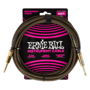 Ernie Ball 10ft Braided Instrument Cable Pay Dirt PO6428