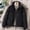 Black, variant on Vivianyn HD Women's Stand Collar Puffer Jacket, Zipper Pockets Warm Winter Short Coat,Red,Size M-XXL