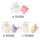 thumbnail image 3 of Shell Angel Silicone Mold Wax Melt Polymer Aromatherapy Making Handmade Cupcake Chocolate Handicraft Making Mould, 3 of 5